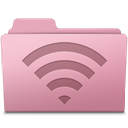 AirPort Folder Sakura icon